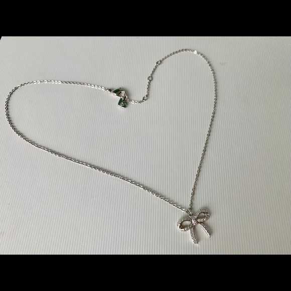 Authentic Swarovski Crystal Bow Necklace